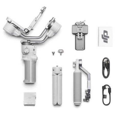 DJI RS 4 MINI COMBO - gimbal, zawartość zestawu